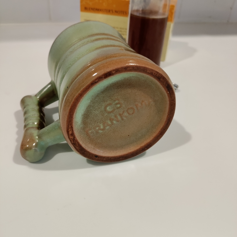 Frankoma vintage ceramic coffee mug - Picture 3 of 4